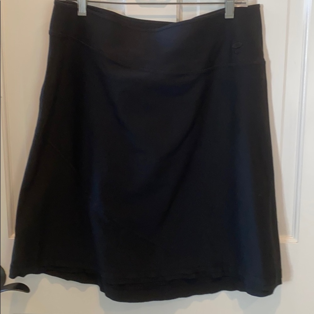 Mountain Hardwear Black A-Line Skirt